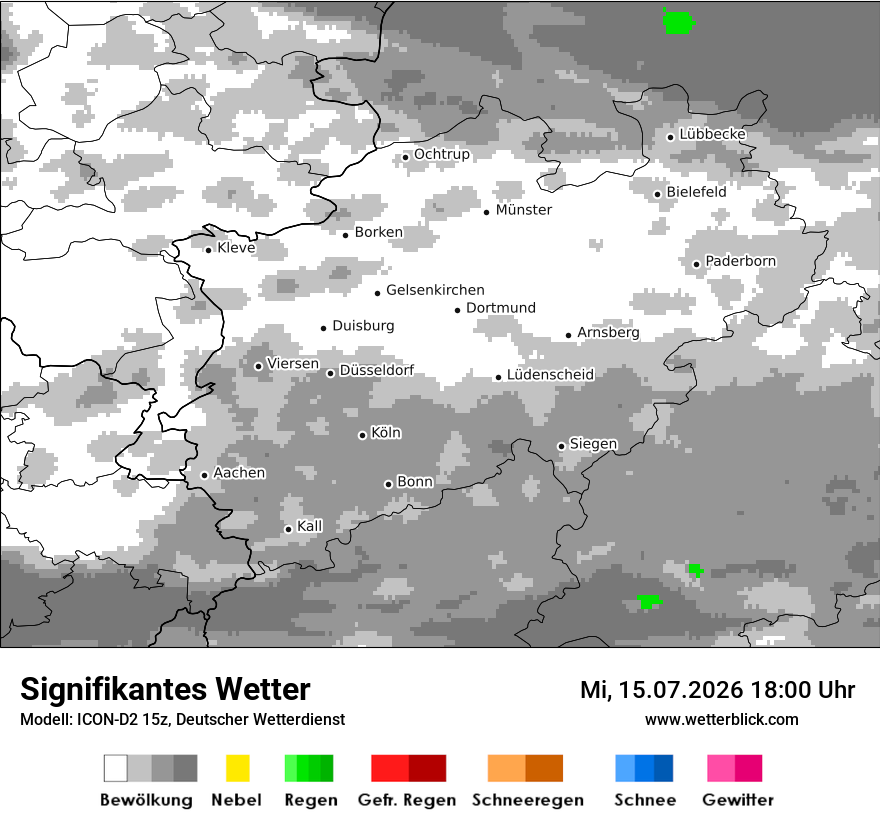 Signifikantes Wetter