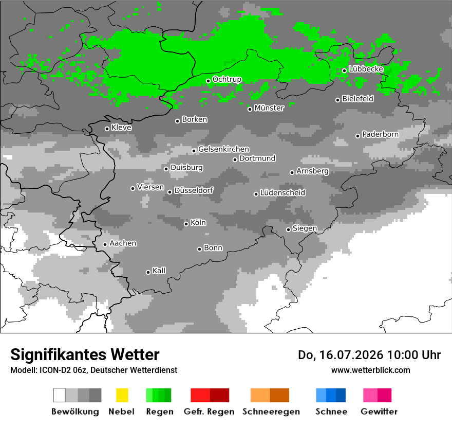 Signifikantes Wetter