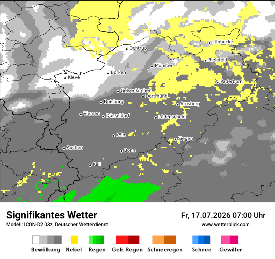 Signifikantes Wetter