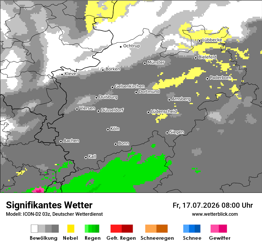 Signifikantes Wetter