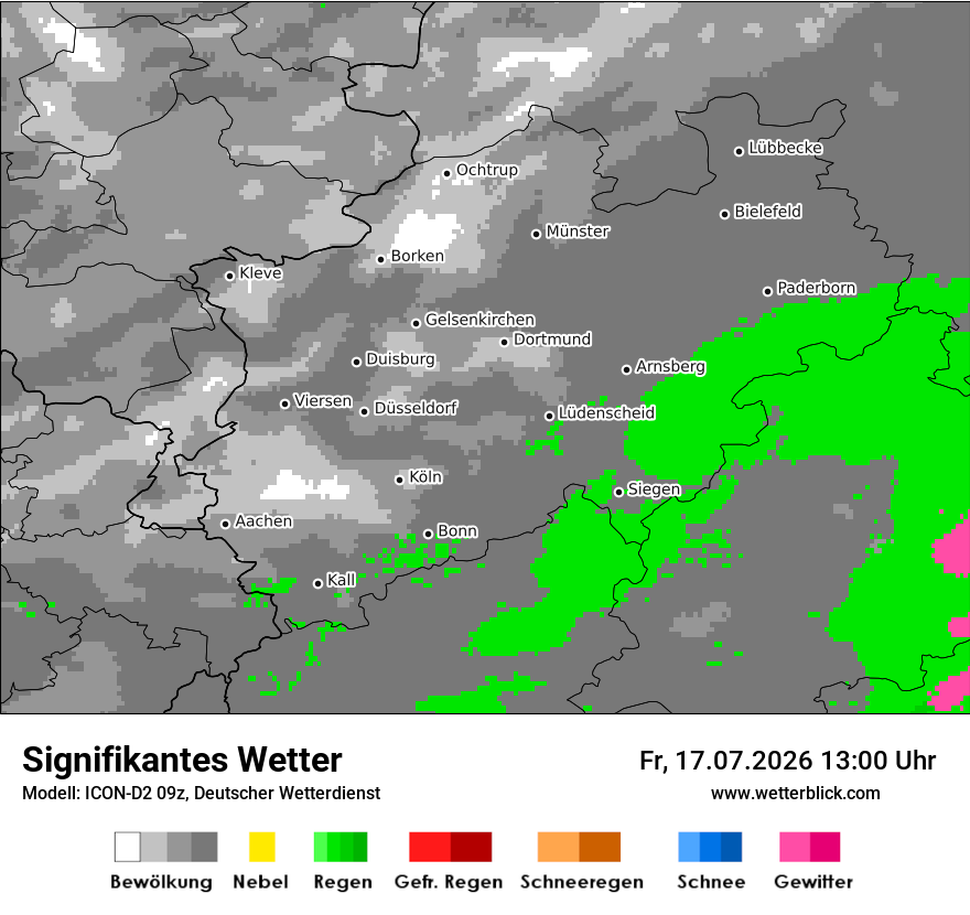 Signifikantes Wetter