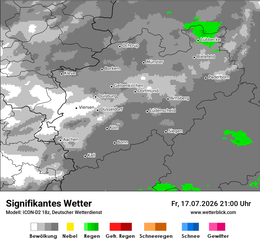 Signifikantes Wetter