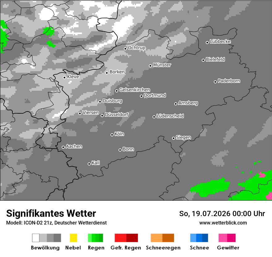 Signifikantes Wetter