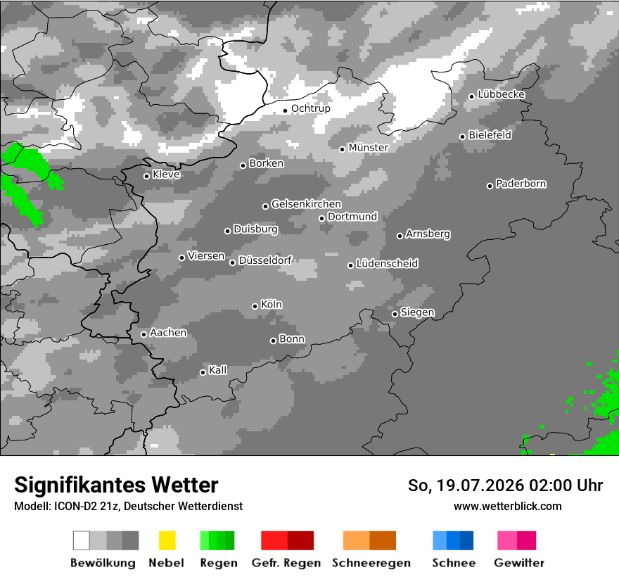 Signifikantes Wetter