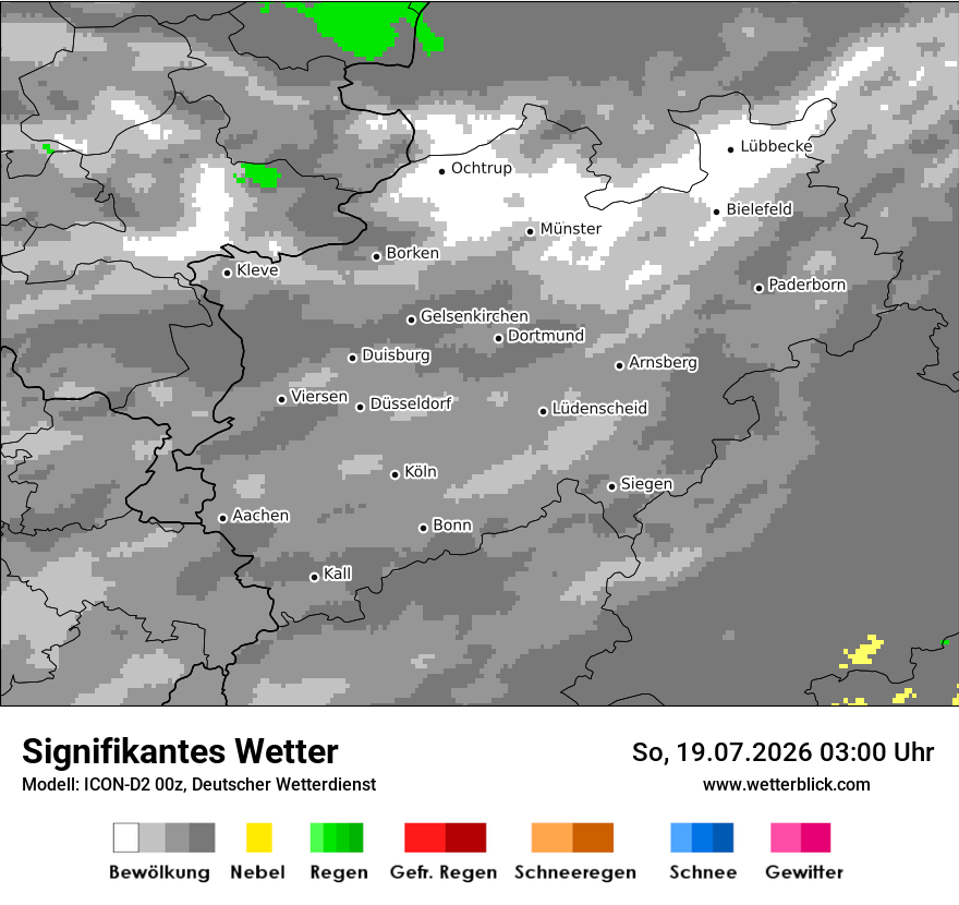 Signifikantes Wetter