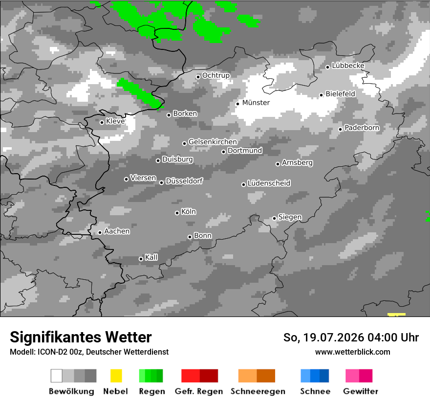 Signifikantes Wetter