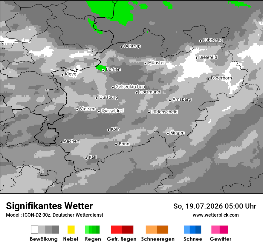 Signifikantes Wetter