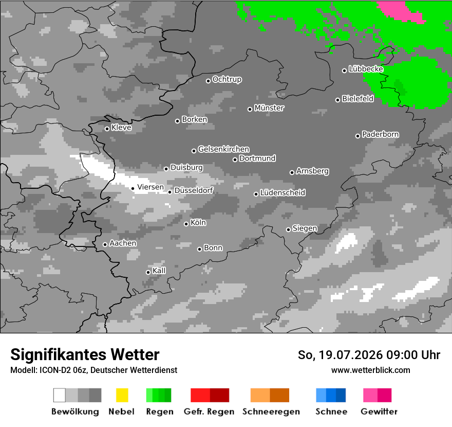 Signifikantes Wetter