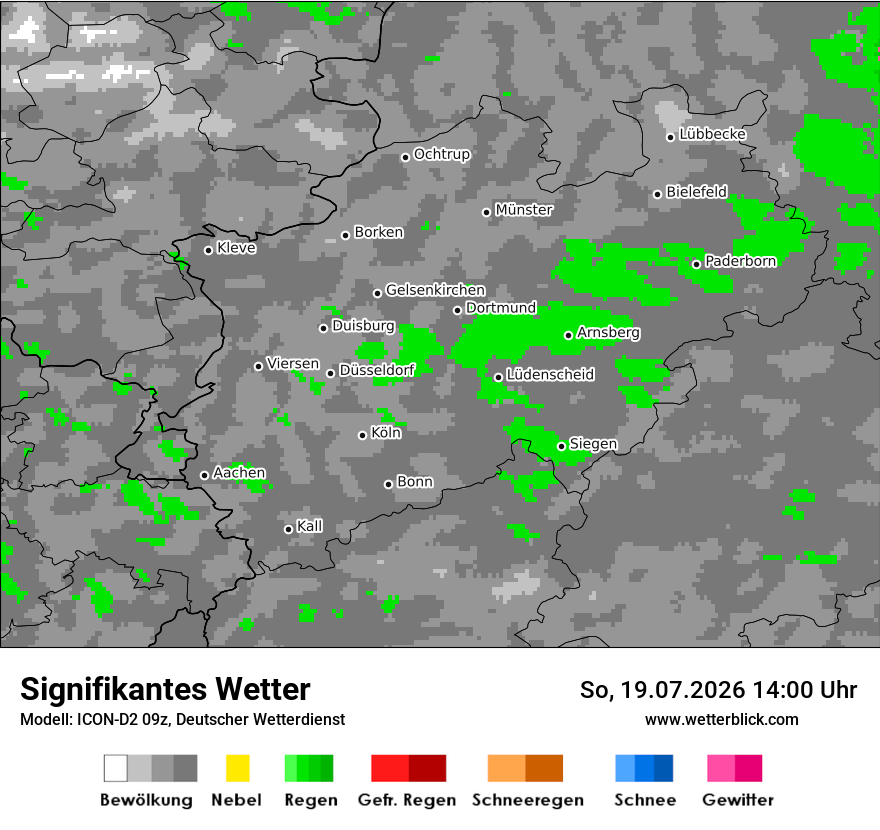 Signifikantes Wetter