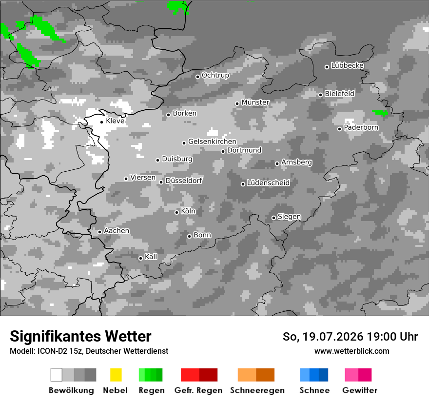 Signifikantes Wetter