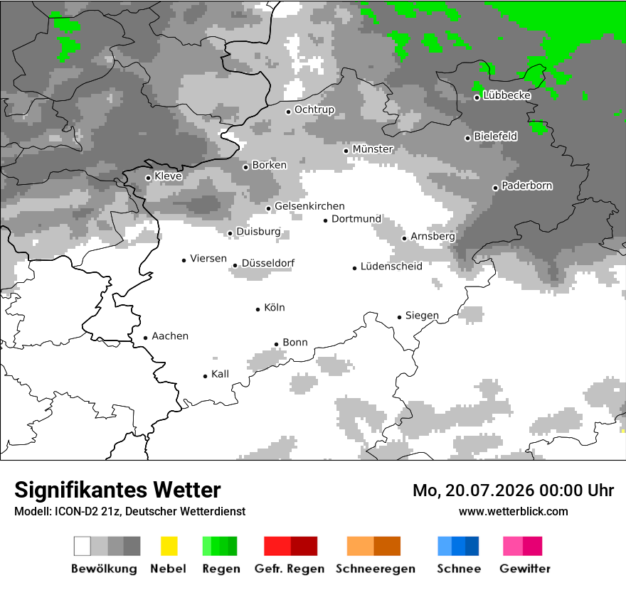 Signifikantes Wetter