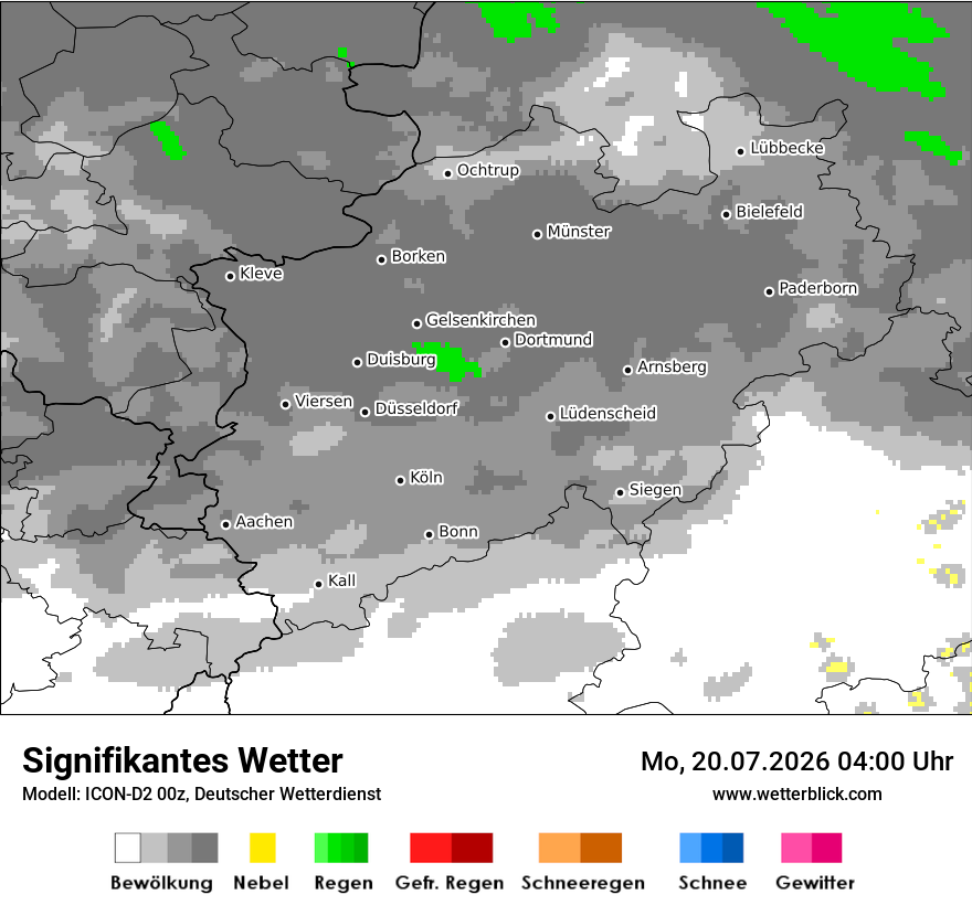 Signifikantes Wetter