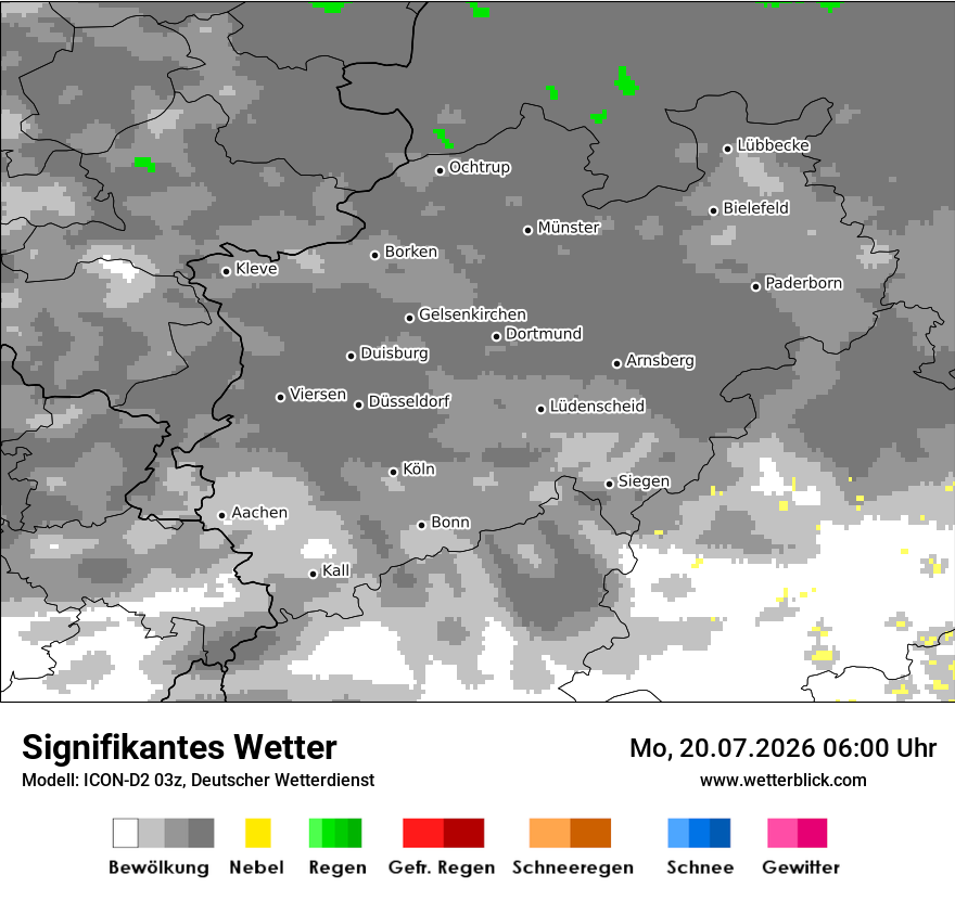 Signifikantes Wetter