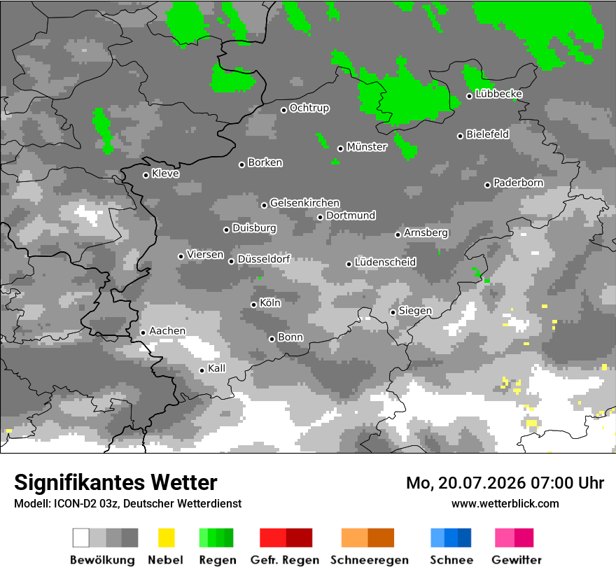 Signifikantes Wetter