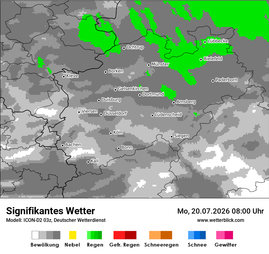 Signifikantes Wetter