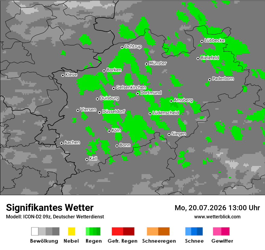 Signifikantes Wetter