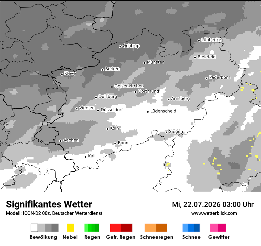 Signifikantes Wetter
