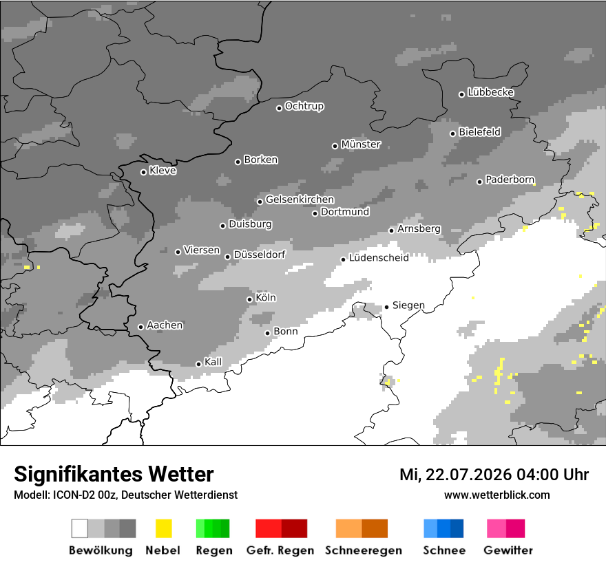 Signifikantes Wetter