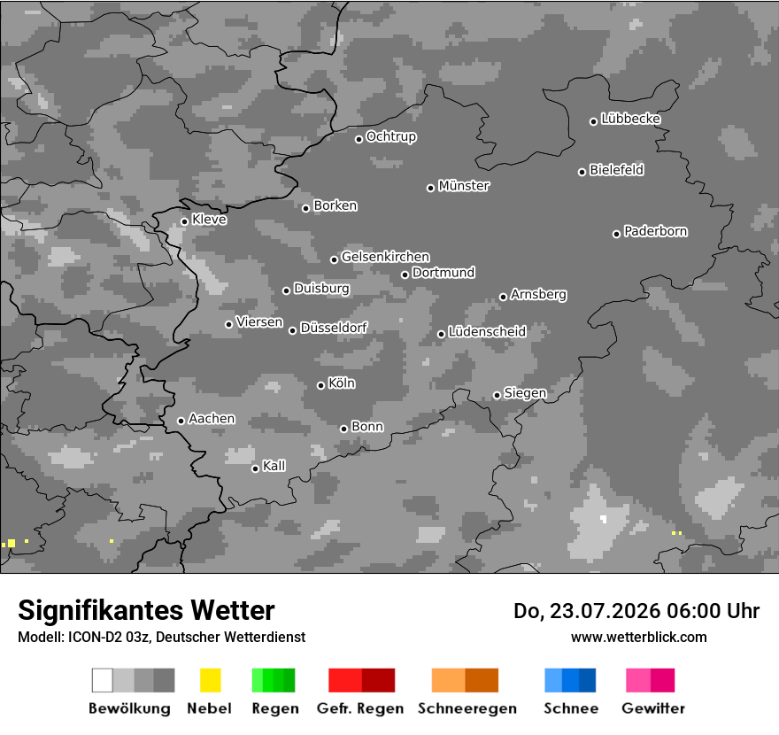 Signifikantes Wetter