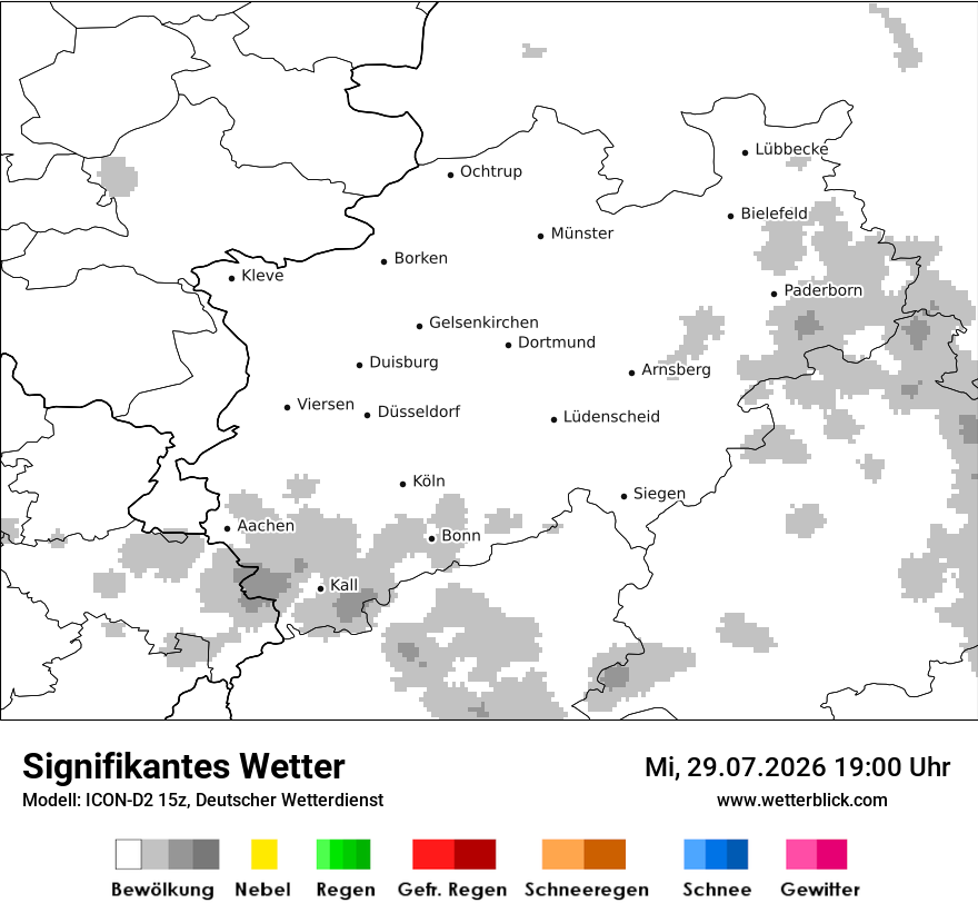 Signifikantes Wetter