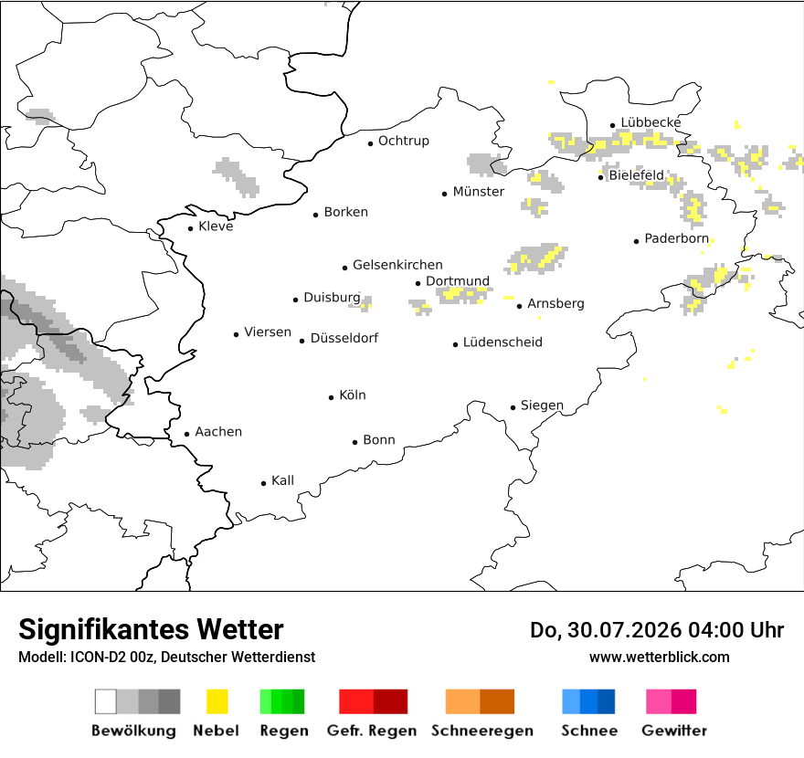 Signifikantes Wetter