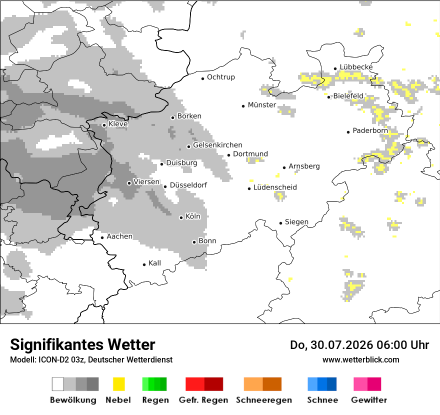 Signifikantes Wetter