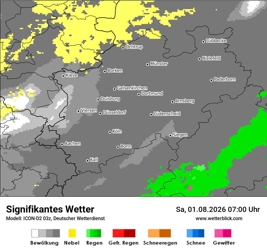 Signifikantes Wetter