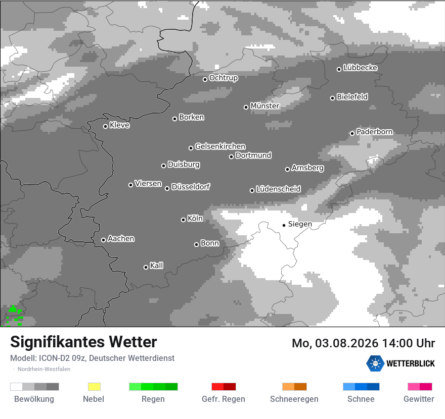 Signifikantes Wetter