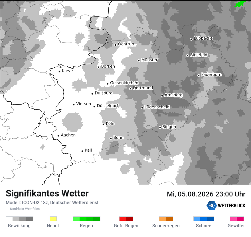 Signifikantes Wetter