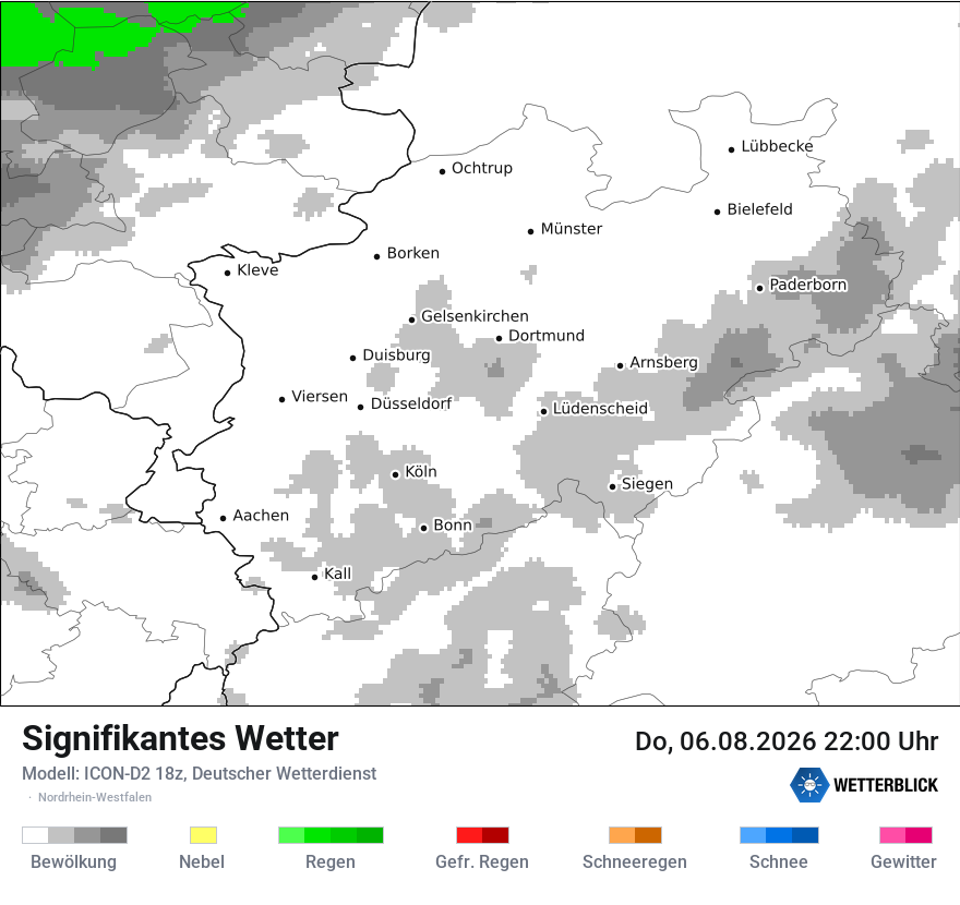 Signifikantes Wetter