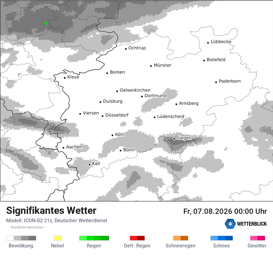 Signifikantes Wetter