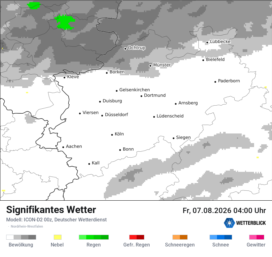 Signifikantes Wetter