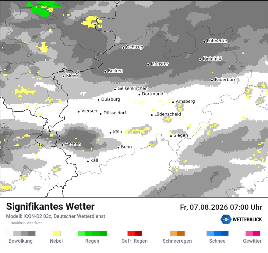 Signifikantes Wetter