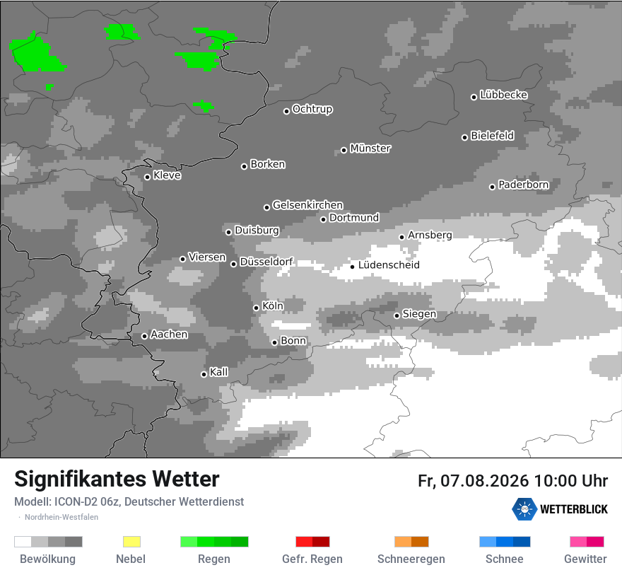 Signifikantes Wetter