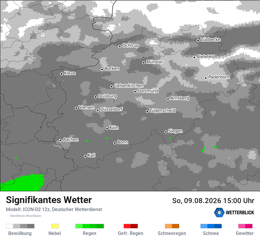 Signifikantes Wetter