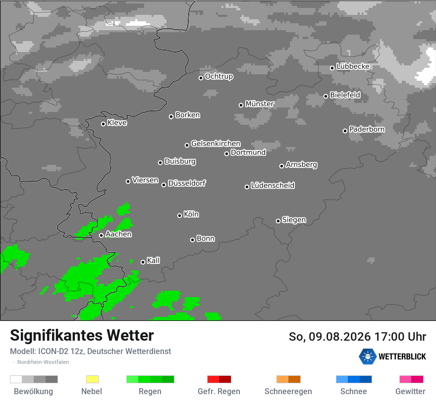 Signifikantes Wetter