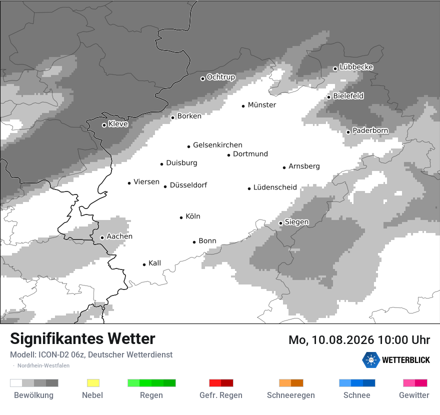 Signifikantes Wetter