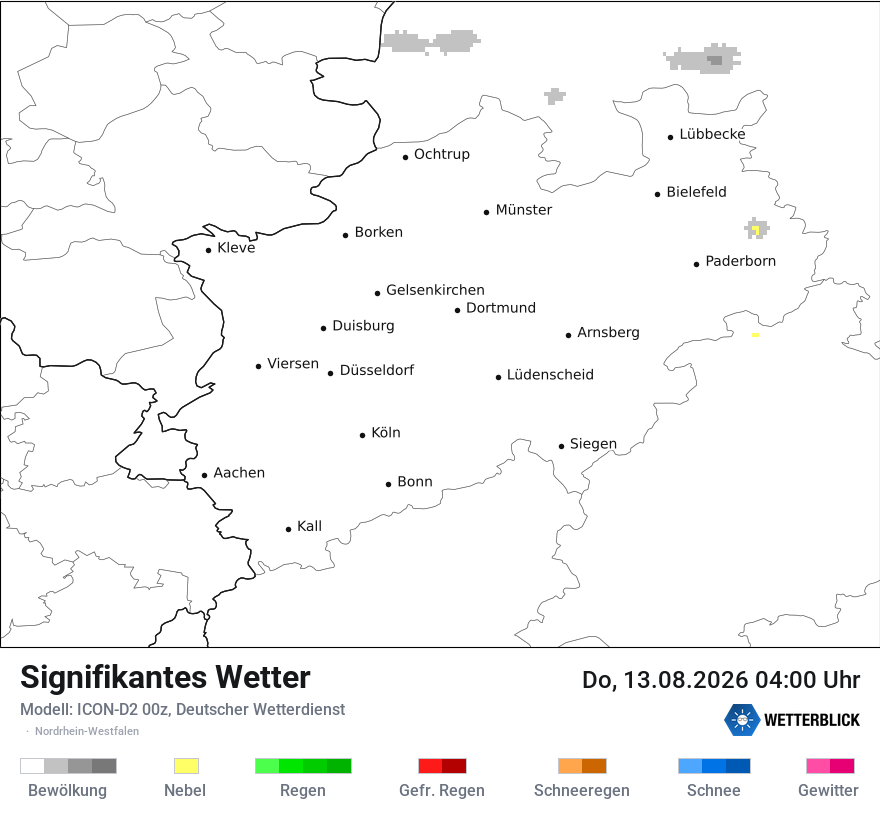 Signifikantes Wetter