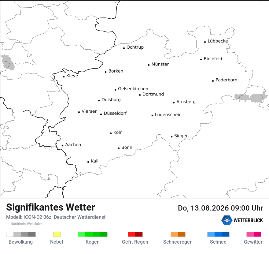 Signifikantes Wetter