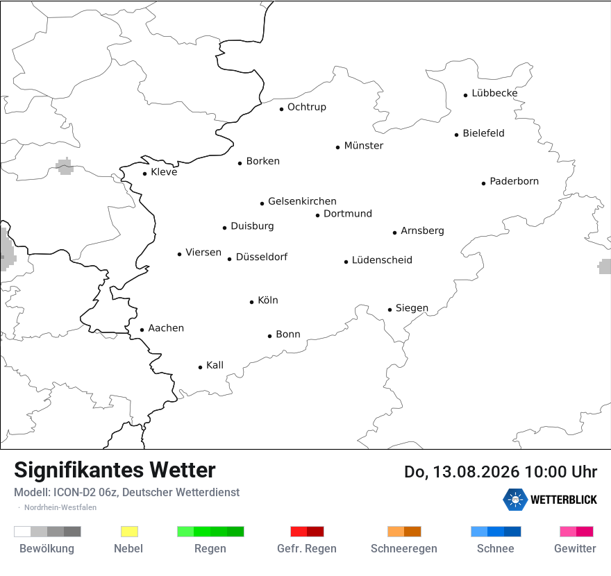 Signifikantes Wetter