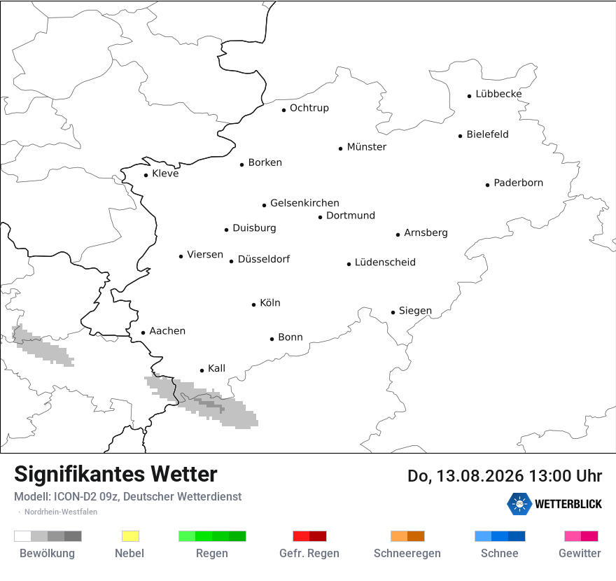 Signifikantes Wetter