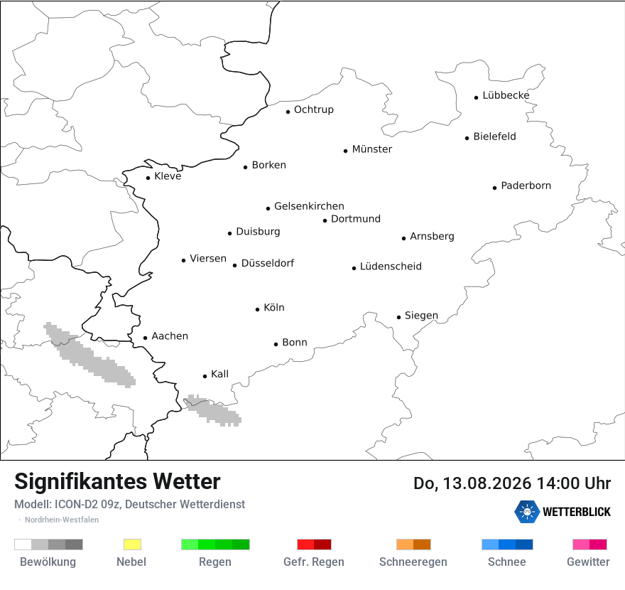 Signifikantes Wetter