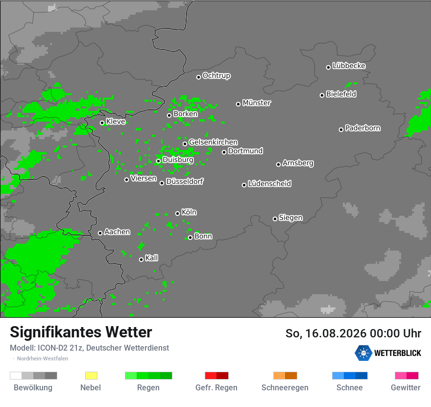 Signifikantes Wetter