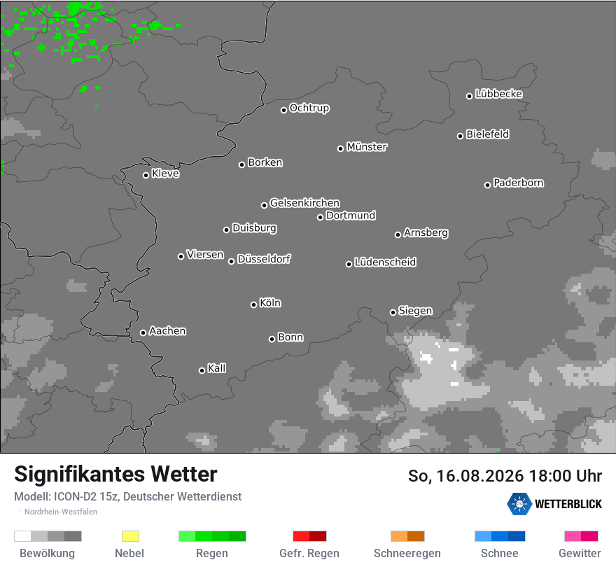 Signifikantes Wetter