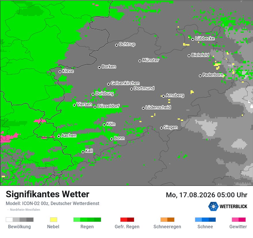 Signifikantes Wetter