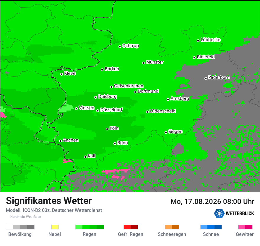 Signifikantes Wetter