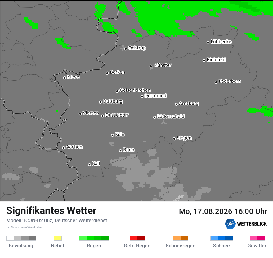 Signifikantes Wetter