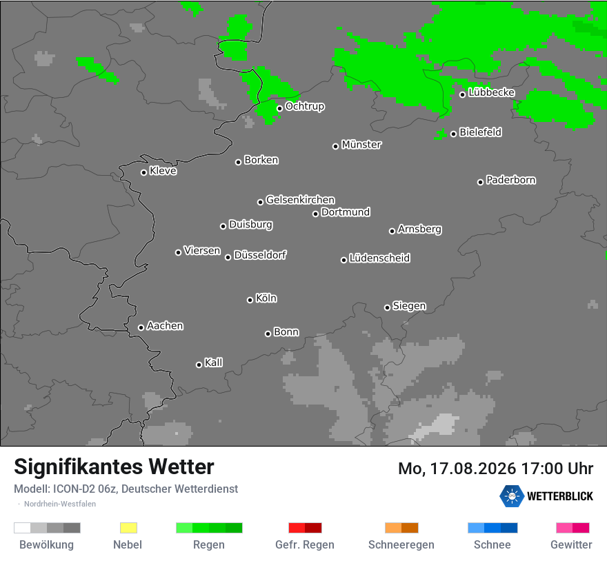 Signifikantes Wetter