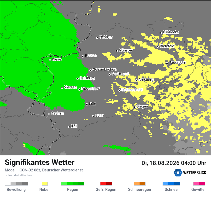 Signifikantes Wetter