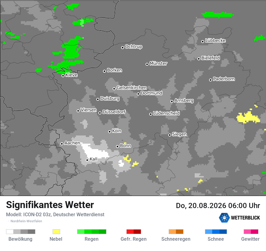 Signifikantes Wetter